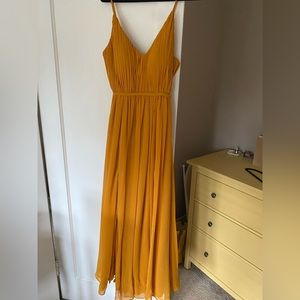 Azazie Blythe Butterscoth dress, size A4